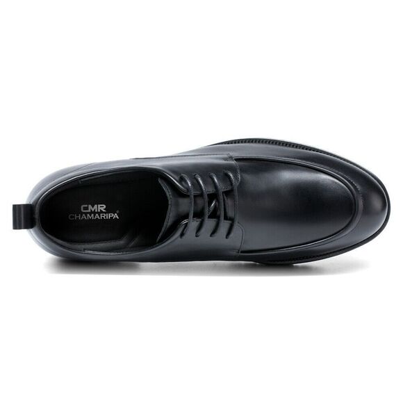 US10 CHAMARIPA 8CM/3.15NCH ELEVATOR dress shoes men HEIGHT INCREASE OXFORD main image 6